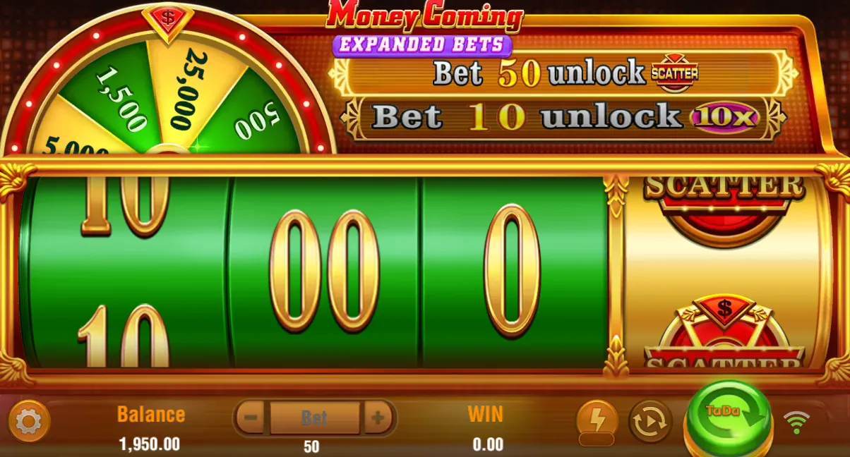 Money Coming Expanded Bets