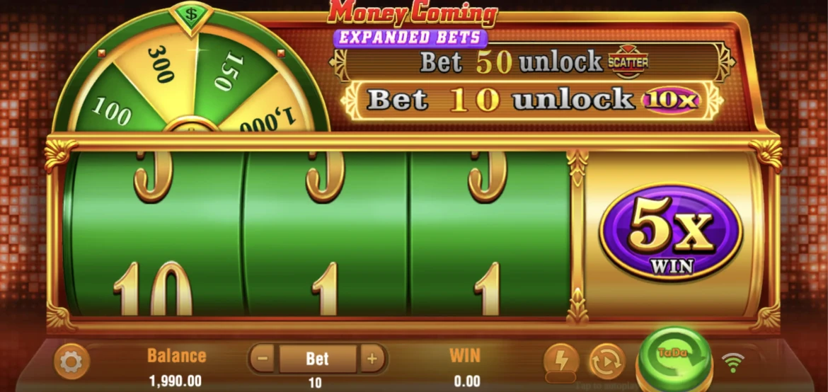 Money Coming Expanded Bets